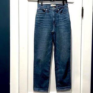 Madewell Perfect Vintage Straight Jean, Size 26